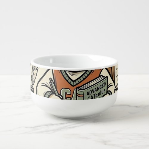 Exam Burnout Academic Cat Exam Burnout Academic Ca Soup Mug