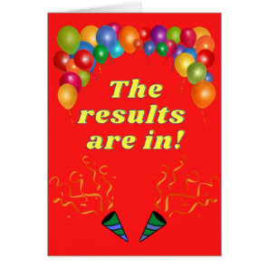 Exam Results Congratulations Card