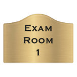 Exam Room Sign Doctor's Dentist Office Door Signs