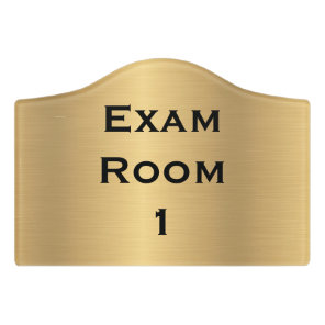Exam Room Sign Doctor's Dentist Office Door Signs