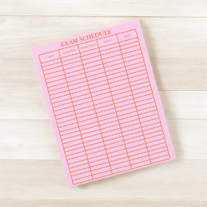 Exam Schedule Practical Planner for Students