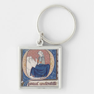 Examining a Patient Keychain