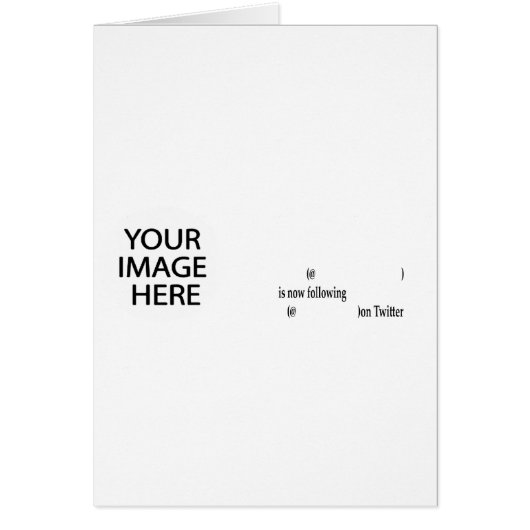 Example following on Twitter Add Image & Text Cards (Front)