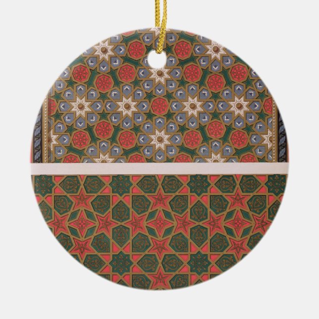 Examples of ceiling decorations, from 'Arab Art as Ceramic Ornament (Front)