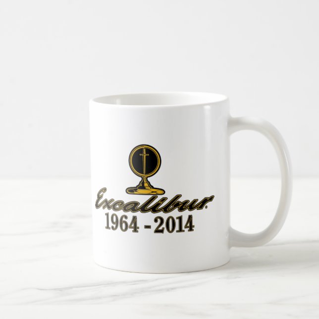 Excalibur 50th Anniversary Coffee Mug 2 (Right)