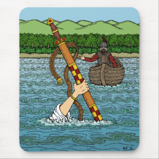 Excalibur and Arthur Mouse Pad
