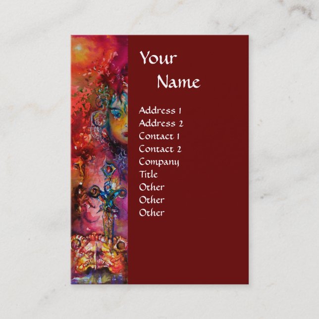 EXCALIBUR BUSINESS CARD (Front)