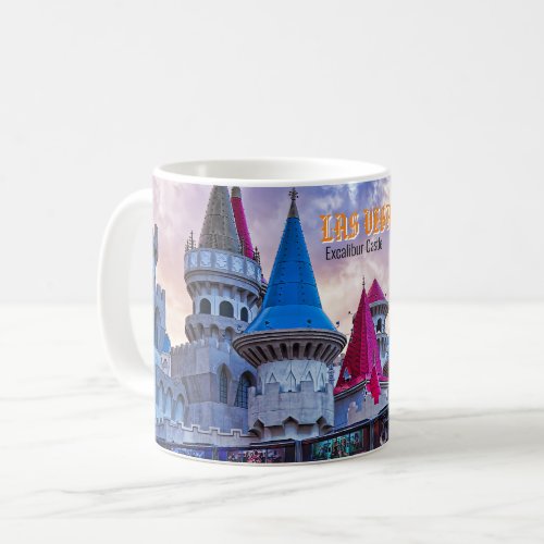 Excalibur Castle Las Vegas Coffee Mug