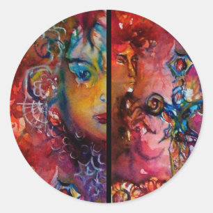 EXCALIBUR CLASSIC ROUND STICKER