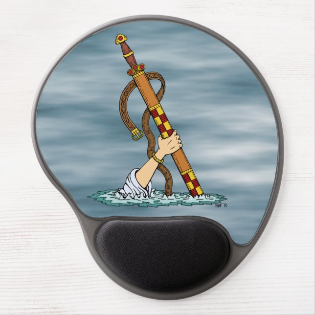 Excalibur Gel Mouse Pad (Front)