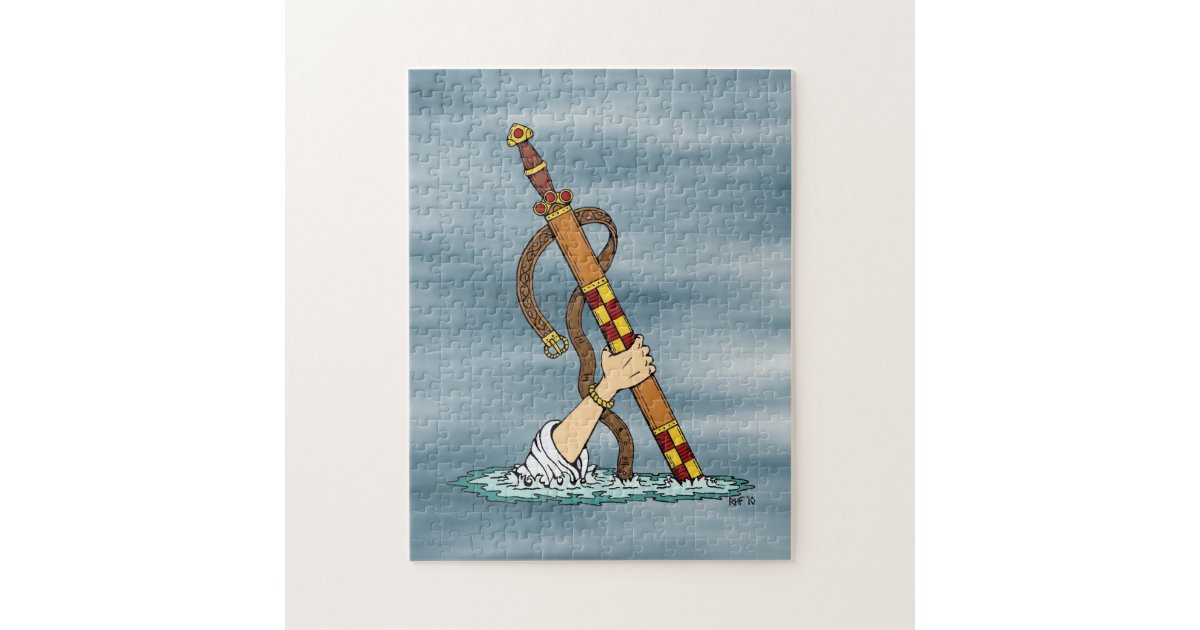 Excalibur Jigsaw Puzzle | Zazzle