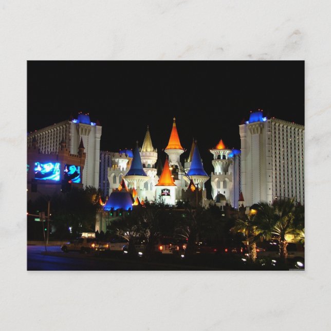 Excalibur Las Vegas Postcards (Front)