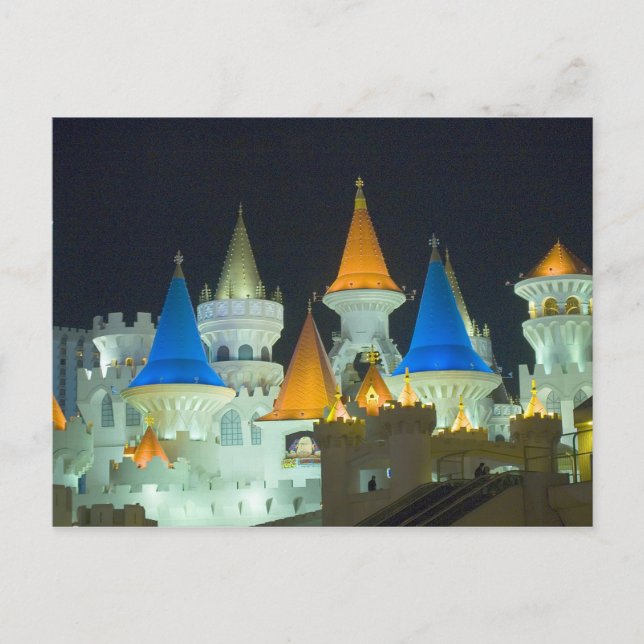 Excalibur Las Vegas Postcards (Front)