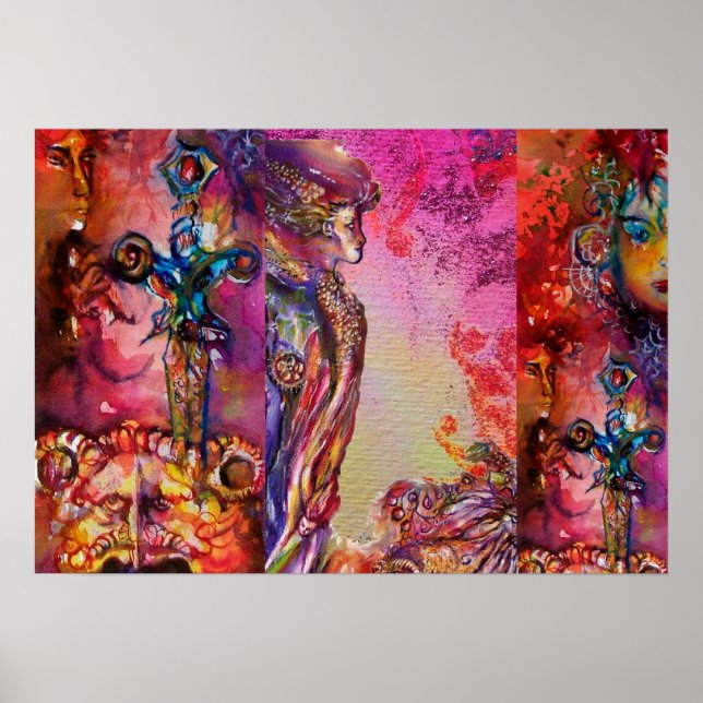 EXCALIBUR Magic and Mystery Arthurian Legends  Poster (Front)