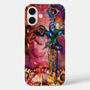 EXCALIBUR Magic and Mystery ,Red Fantasy iPhone 16 Plus Case