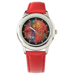 EXCALIBUR ,Magıc Sword Red Purple Blue Fantasy Watch