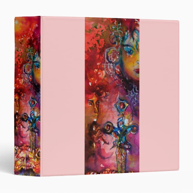 EXCALIBUR pink Binder (Front/Spine)