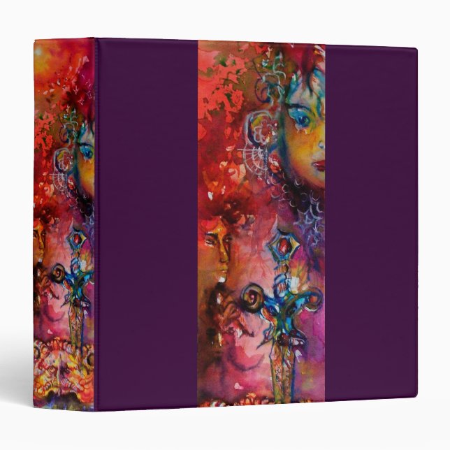 EXCALIBUR purple Binder (Front/Spine)