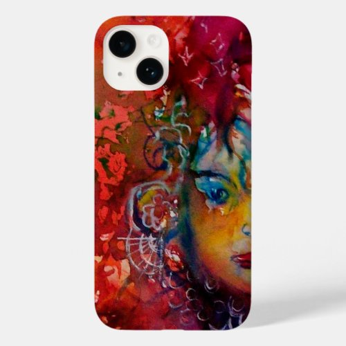 EXCALIBURQUEEN OF MAGIC SWORD Fantasy Red Yellow Case_Mate iPhone 14 Case