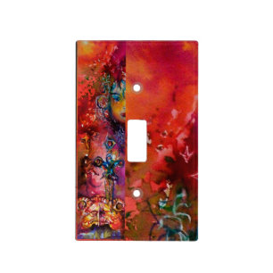 EXCALIBUR ,red purple blue Light Switch Cover