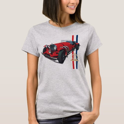 Excalibur Series SSK Red Roadster womens T_Shirt