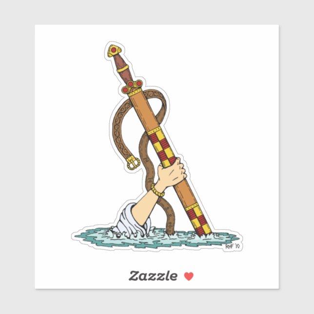 Excalibur Sticker (Sheet)