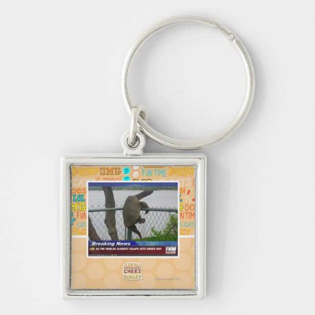 Excaping Turtle Keychain (Front)