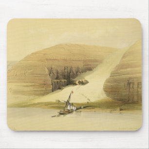 Excavated Temple of Abu Simbel, from "Egypt and Nu Mouse Pad
