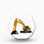 Excavator Acrylic Award<br><div class="desc">Heavy equipment excavator</div>