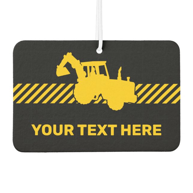 Excavator Air Freshener (Front)