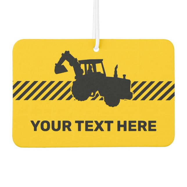 Excavator Air Freshener (Front)