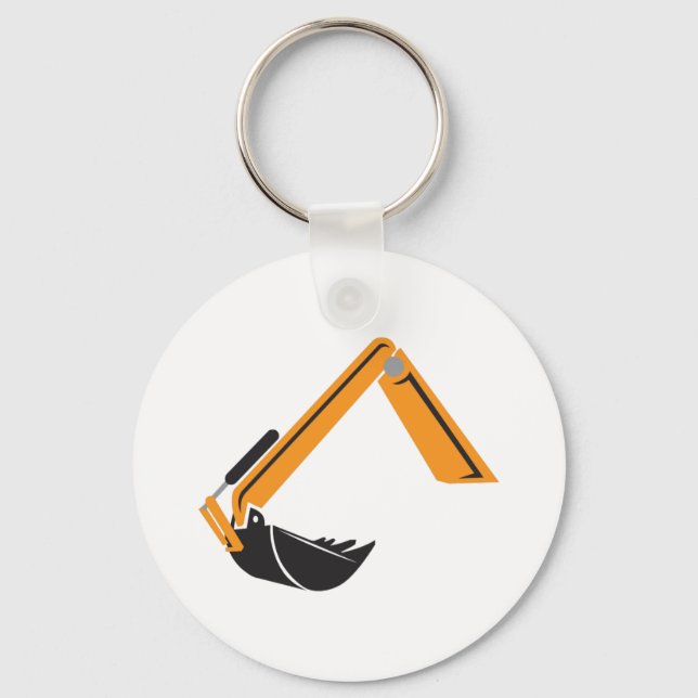 EXCAVATOR ARM KEYCHAIN (Front)