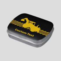Excavator Candy Tin