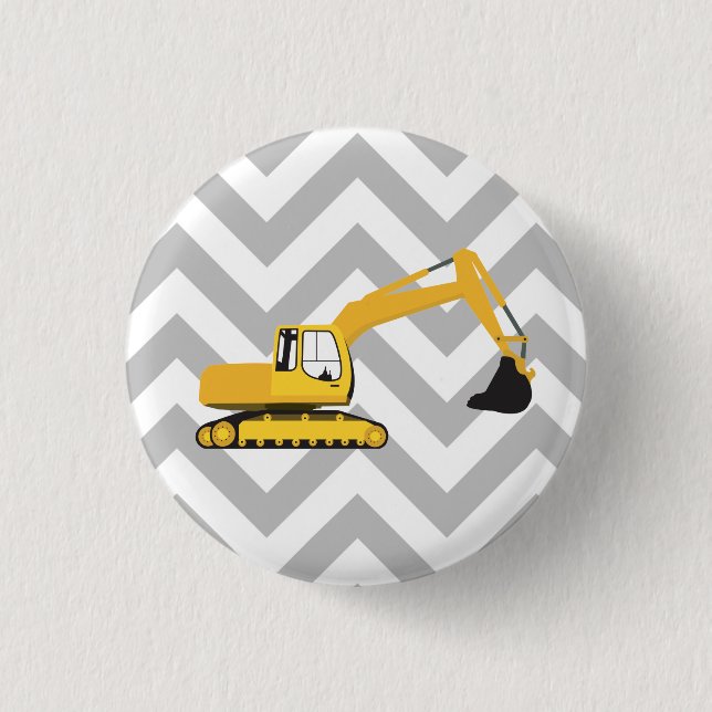 Excavator Construction Truck Button (Front)