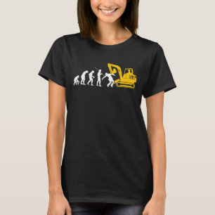 Excavator Driver Excavator Guide Construction Work T-Shirt