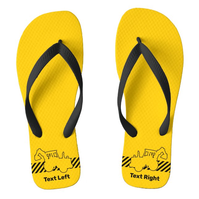 Excavator Flip Flops (Footbed)
