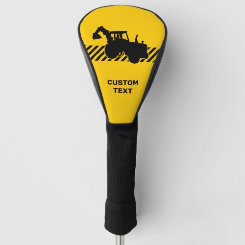 Excavator Golf Head Cover