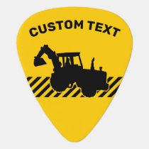 Excavator Guitar Pick