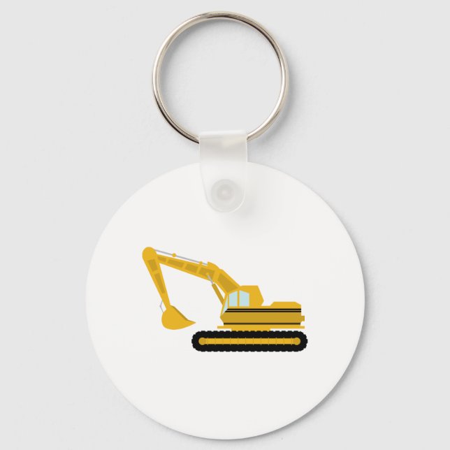 Excavator Keychain (Front)