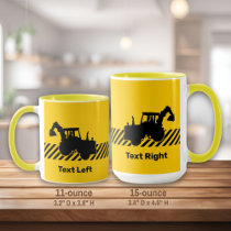 Excavator Mug
