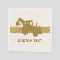 Excavator Napkins