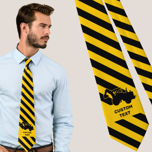 Excavator Neck Tie