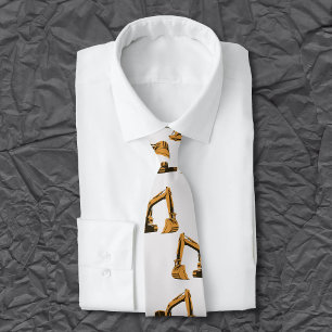 Excavator Neck Tie