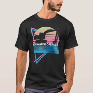 Excavator Operator Heavy Equipment T-Shirt