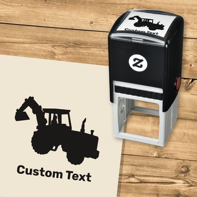 Excavator Self-inking Stamp (Creator Uploaded)