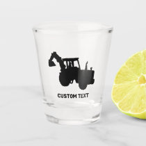 Excavator Shot Glass