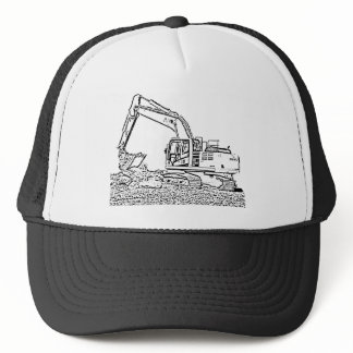 Excavator Trucker Hat