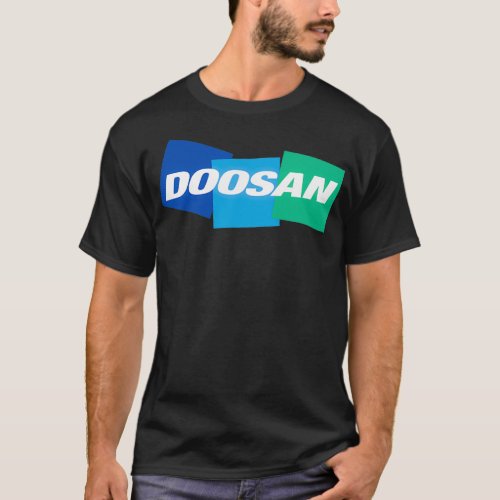 EXCAVATORS DOOSAN LOGO T_Shirt