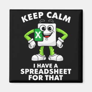 Excel Coworker Employee Farewell Goodbye Birthday Magnet