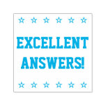 [ Thumbnail: "Excellent Answers!" Tutor Rubber Stamp ]